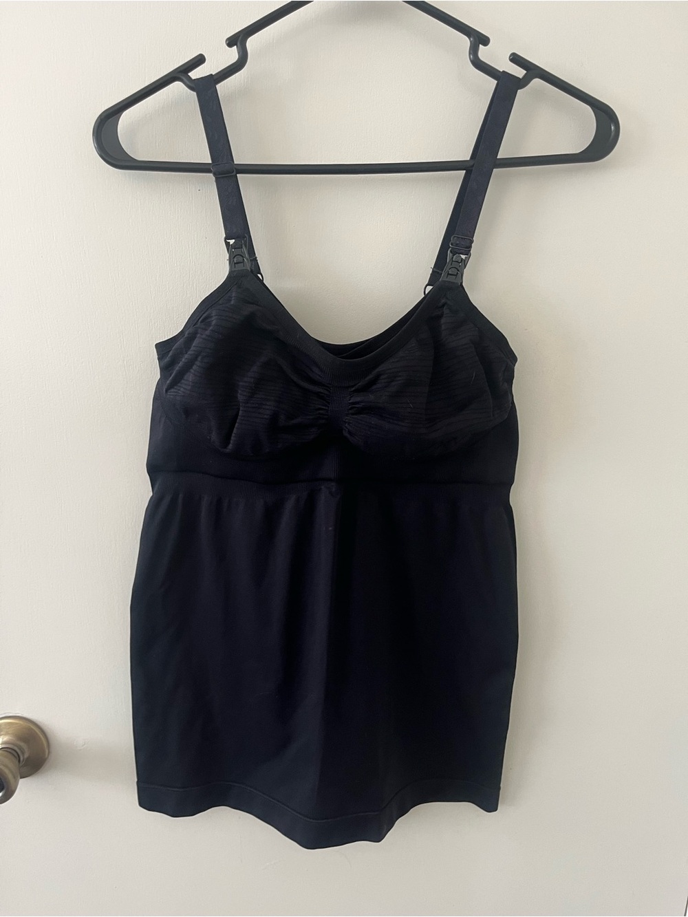 Kindred Bravely Black Nursing Tank